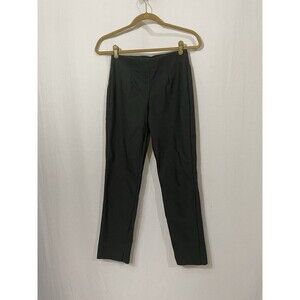 Tribal Ankle Pants Womens Size 6 Gray Stretch Fit Pull On Straight Leg Rayon